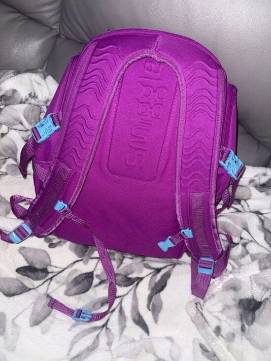 NWT Smiggle Purple Gradient Hardfront Backpack main image 5